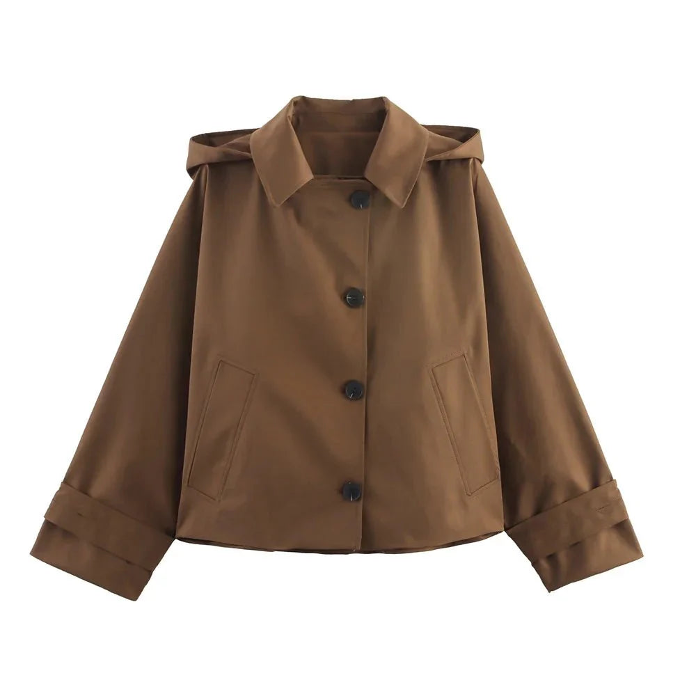 Hailey Hooded Windbreaker Jacket