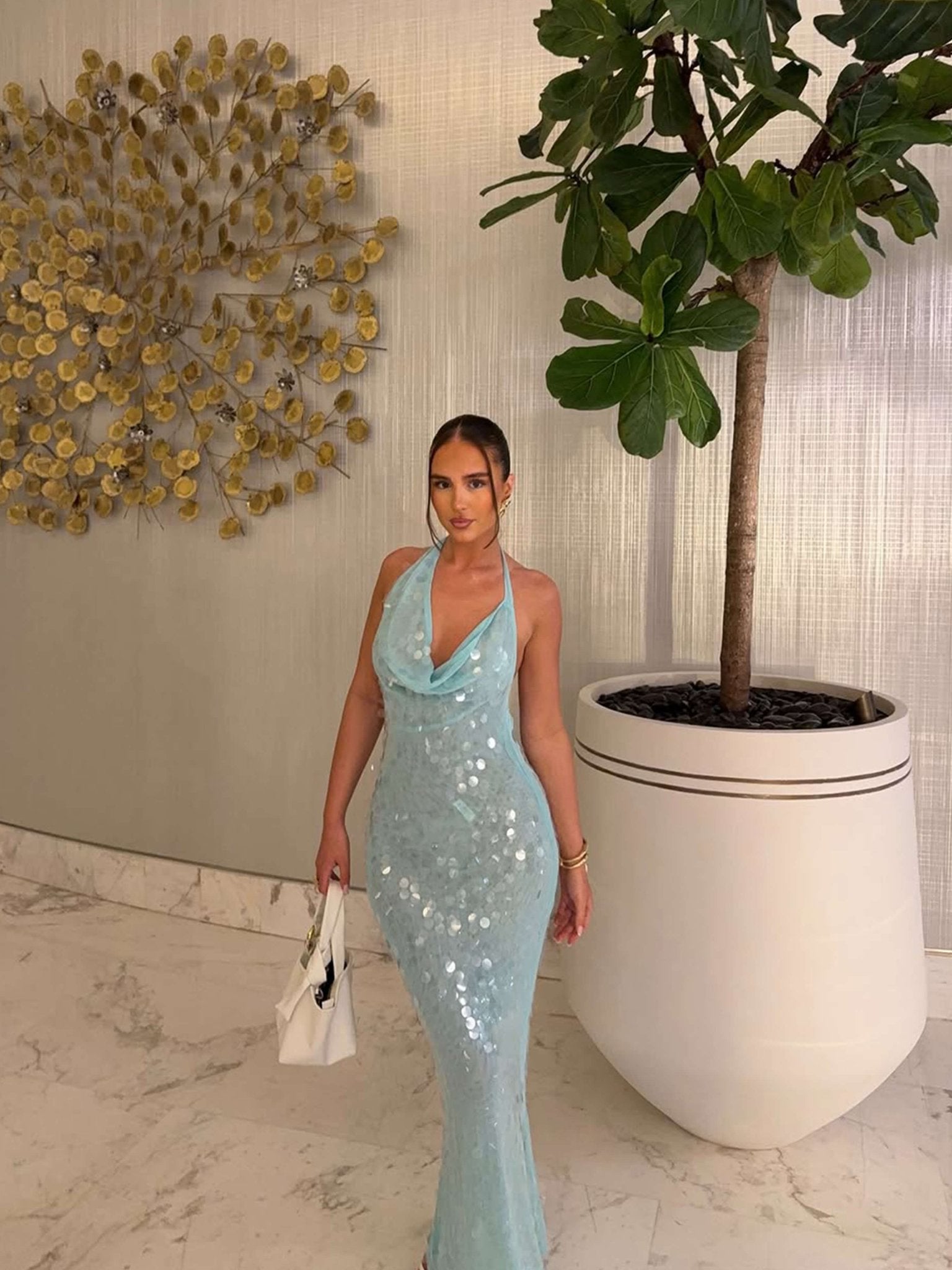 Jenny Sequin Maxi Dress