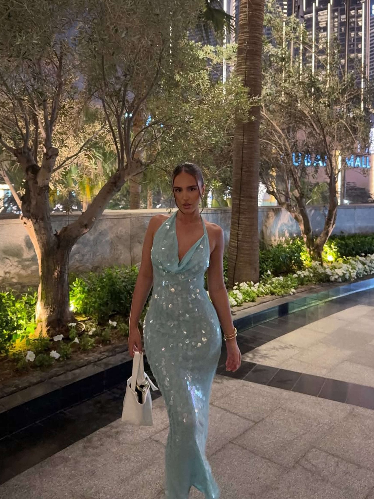 Jenny Sequin Maxi Dress