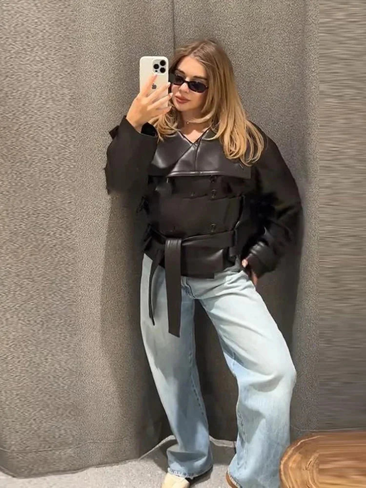 Sandra Leather Jacket