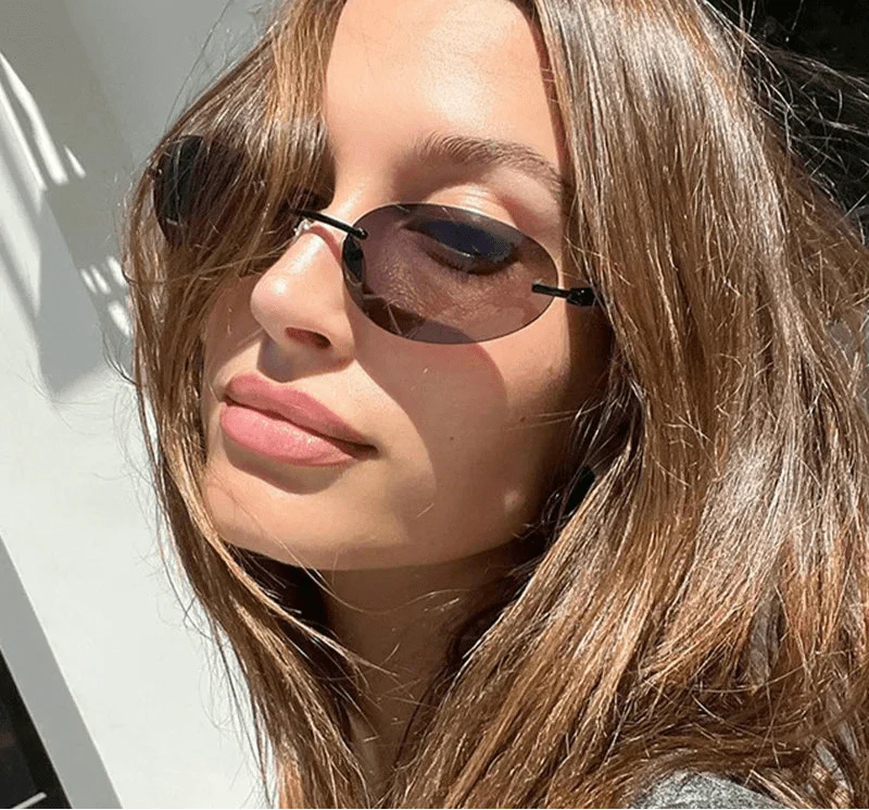 Scarlett Oval Retro Sunglasses