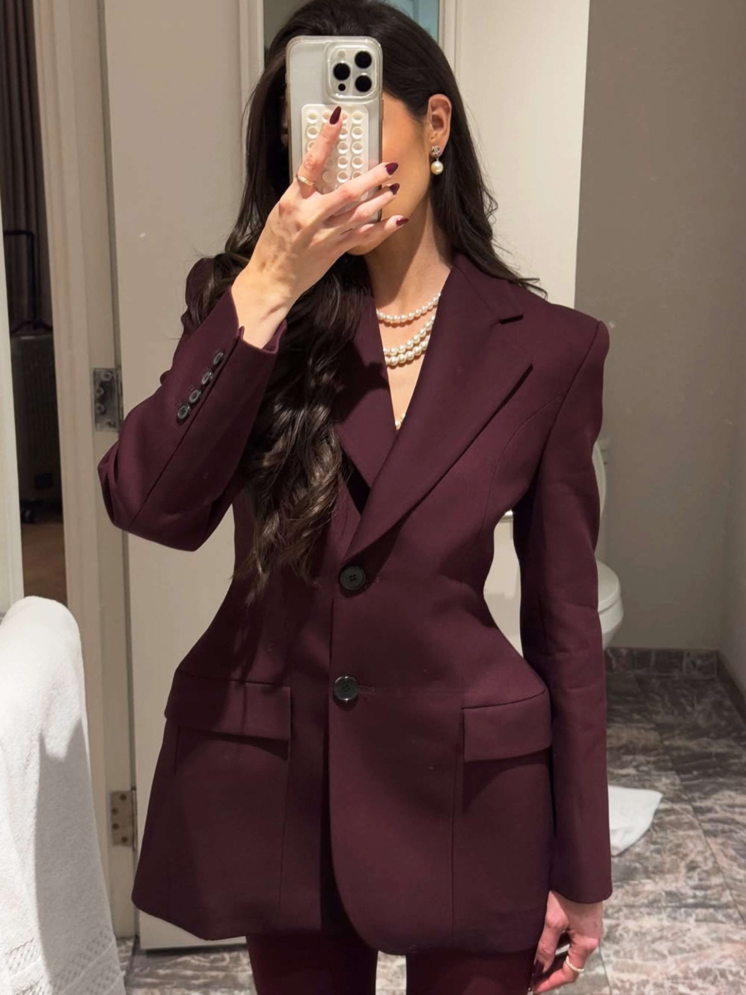 Zarla Long Sleeve Blazer