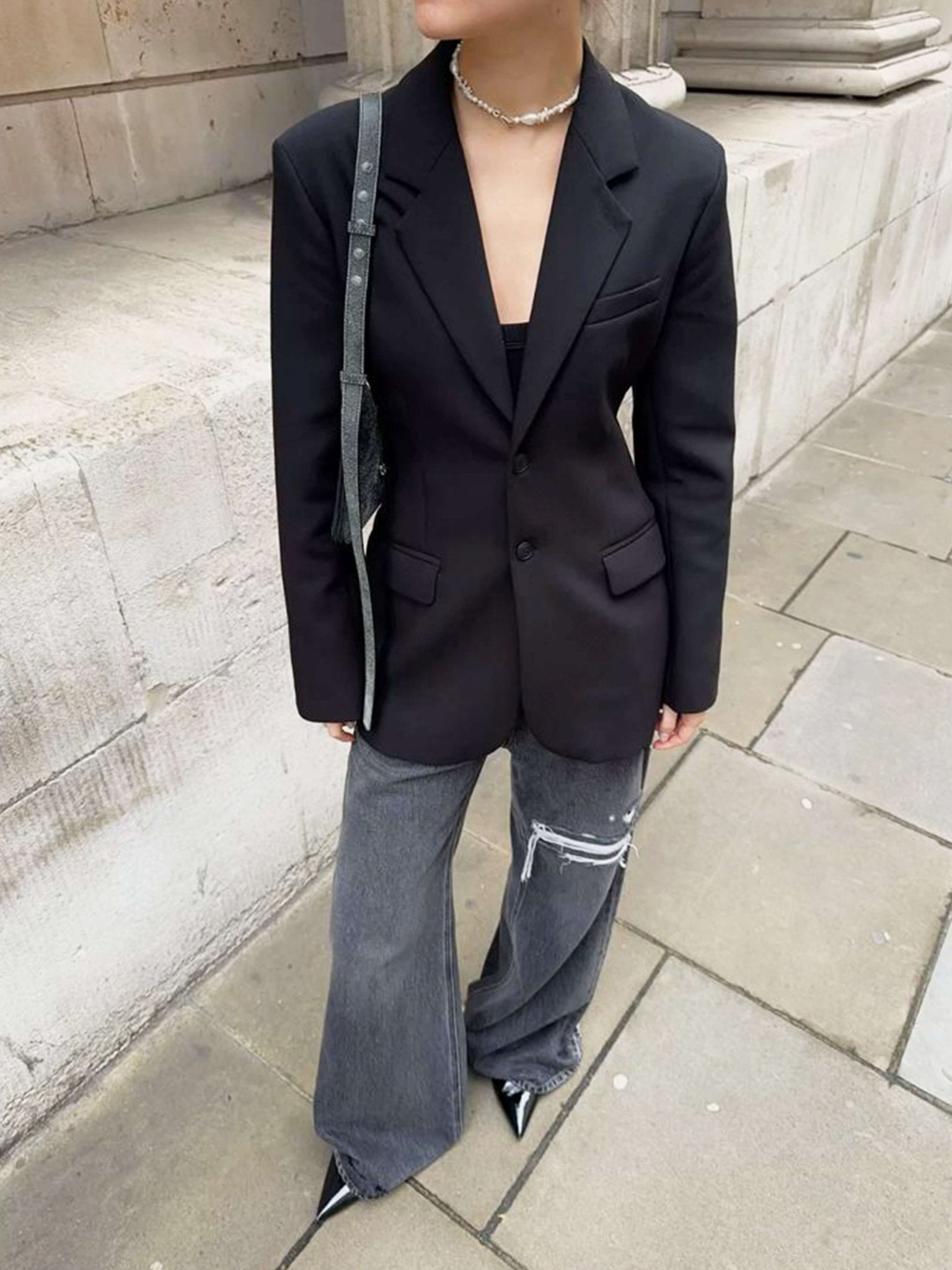 Zarla Long Sleeve Blazer